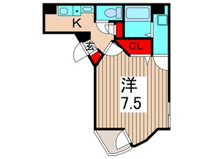 マンション小田中の物件間取画像